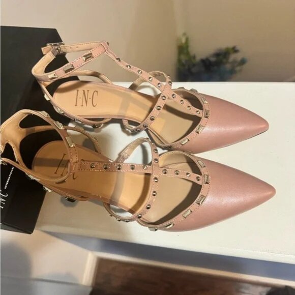 NWT INC Women’s Blush Carma Pink Pumps Size 7.5 - Picture 3 of 5